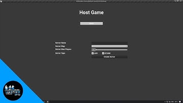 Creating The Host Game UI #4 - How To Create A Multiplayer Main Menu In UE4