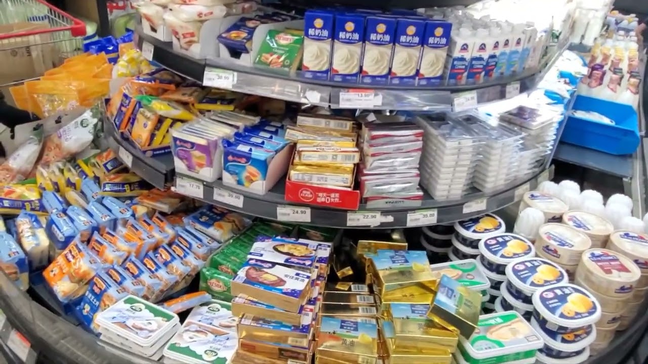 Супермаркет в Пекине. В шоке от цен на продукты!!!