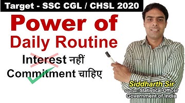 SSC CGL CHSL 2020 Exams Preparation - Prepare for SSC CGL Statistics - Siddharth Sir -gyanSHiLA