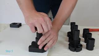 How to Install Adjustable Feet | goFlatpacks