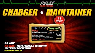 Perfect For Newer Golf Carts - Battery Saver 48 Volt Battery Charger and Pulse Maintainer
