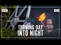 Colour grade Lego Photograpy and Turn Day into Night  |  Star Wars Crashed Tie Fighter
