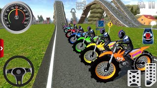 不可能なバイクスタントドライビング - ダートバイクレーシングシミュレーター2026（Android/iOS対応）泥ゲームプレイ [FHD] screenshot 5