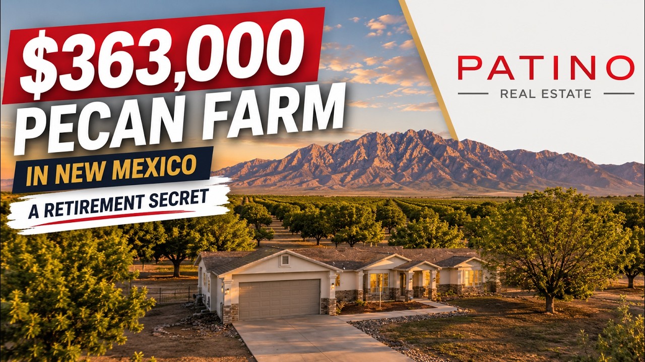 $363K Pecan Farm in Las Cruces NM | The New Mexico Retirement Secret (2026)