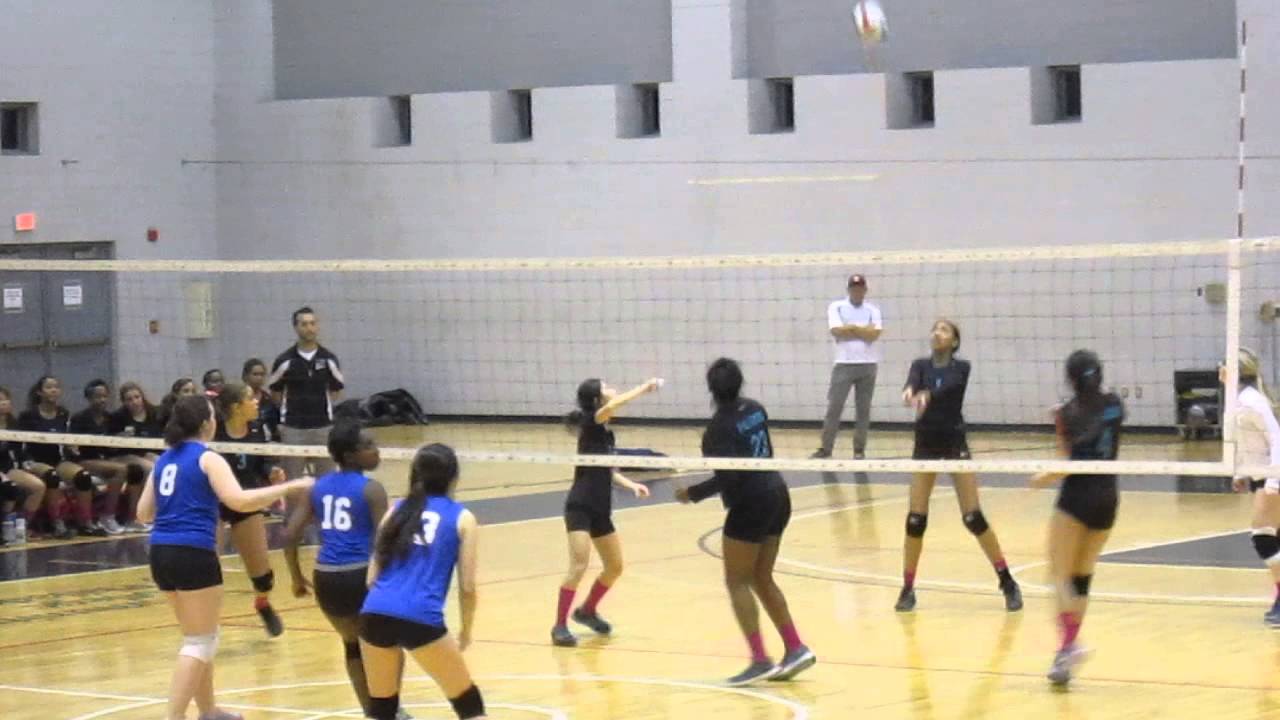 Academy at Palumbo Girls Volleyball - AA division champs 2014 - YouTube