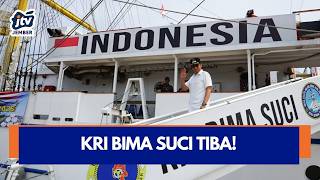 [LIVE] KRI Bima Suci Arrives in Belawan! Indonesian Navy Diplomatic Mission Stirs Up Medan