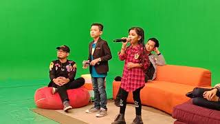 Rakaman Adik Dyna dan Putera Nazhan Di Astro TV 📺