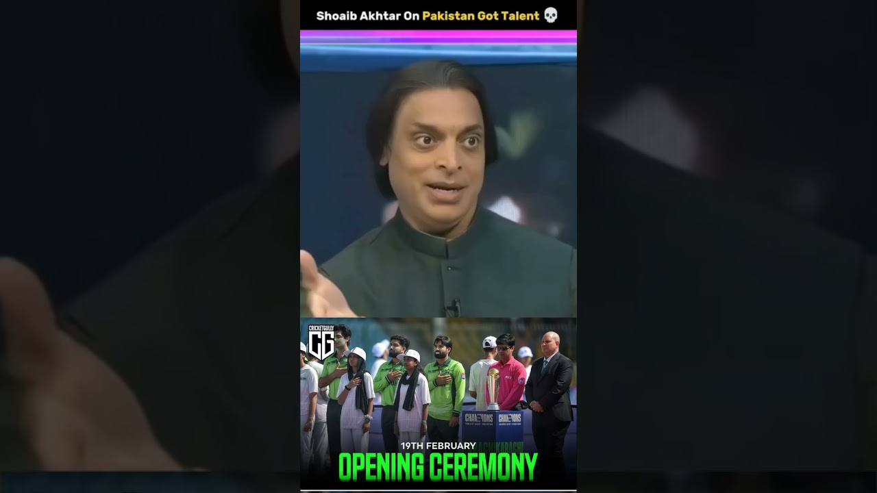 Shoaib Akhtar on Pakistan Got Talent 