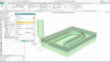 NX 11 - Swept Volume 2D  - Tool
