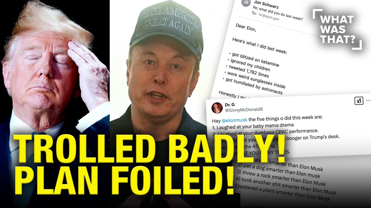 Trump-Musk Email Plan Hilariously BLOWS UP in Their Faces