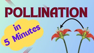 POLLINATION AND ITS TYPES  IN 5 MINUTES 🔥💯