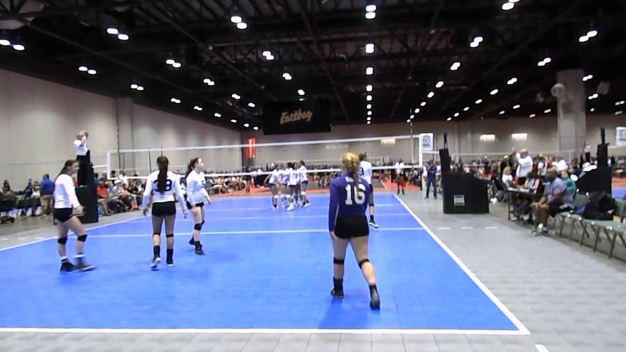 2015 AAU Volleyball Tournament YouTube
