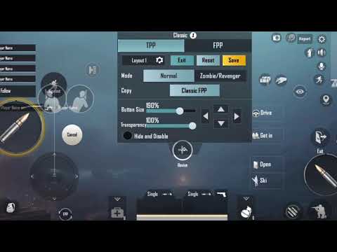 Best settings in Pubg Mobile/Najbolje postavke u Pubgu,Sensitivity i kontrole /w Pupeeee