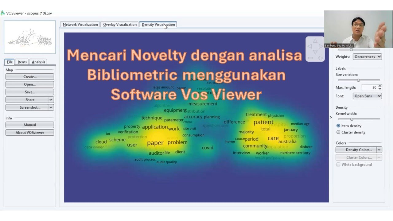 Mencari Novelty Penelitian Menggunakan Analisa Bibliometric Dengan ...