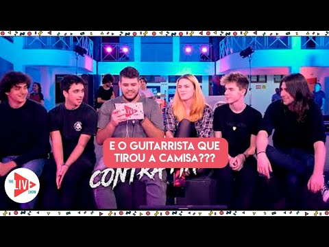 E o guitarrista que tirou a camisa??? | The Live Show