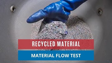 Recycled Material | AirSweep Material Flow Test | Bin Activator System
