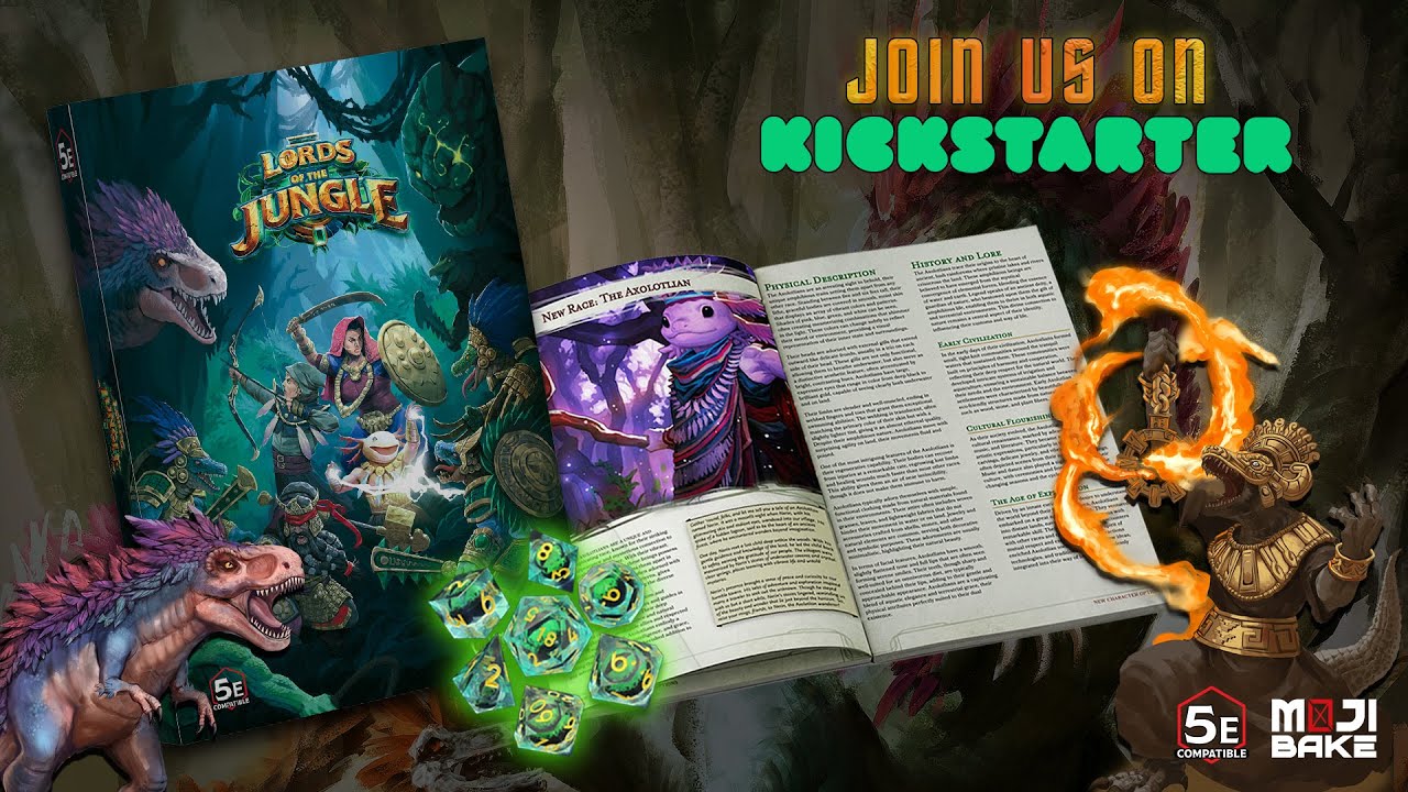 Lords of the Jungle – D&D 5E | Kickstarter Trailer