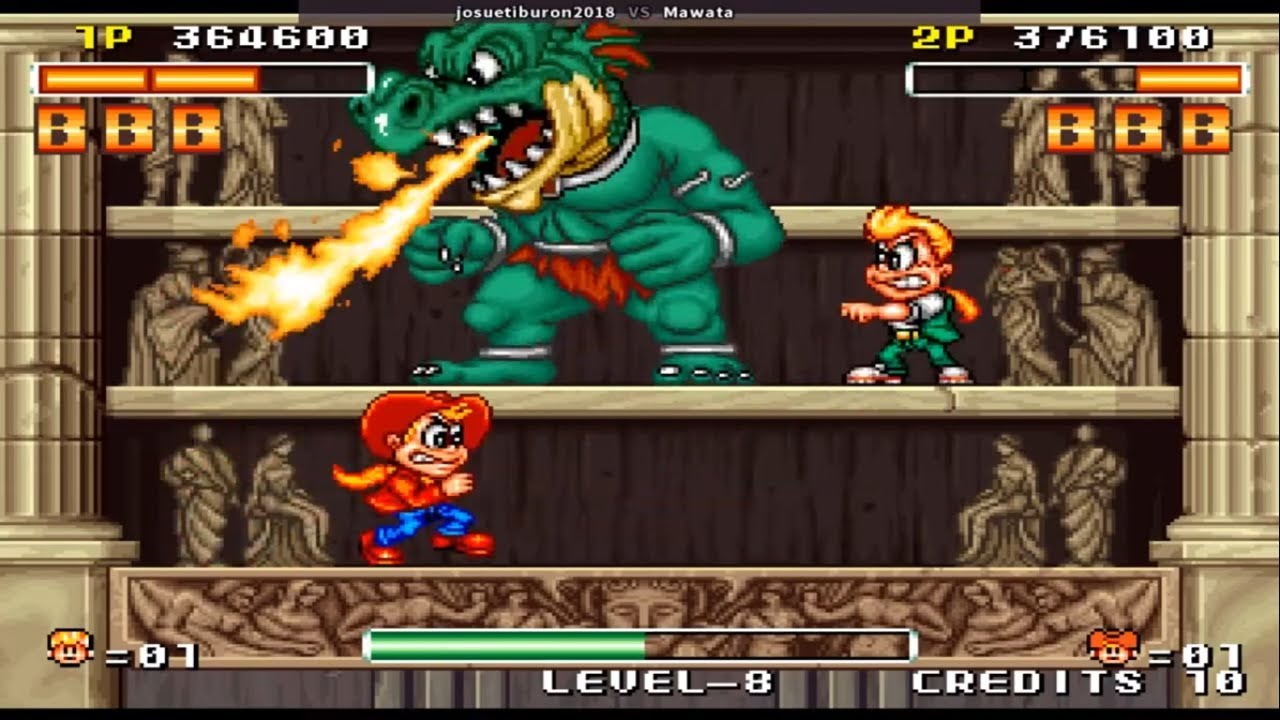 Spinmaster ( Miracle Adventure ) ミラクルアドベンチャ 2 players Full Game (Level-8) 強尼大冒險