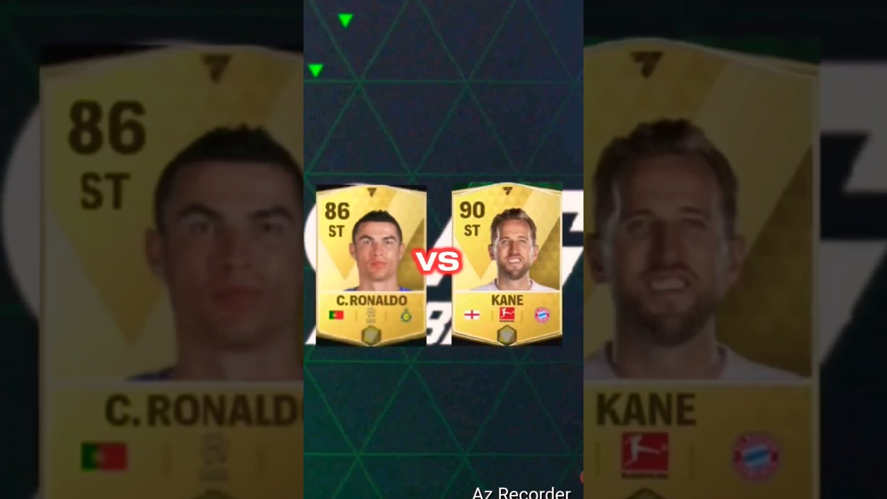 Harry Kane VS. Cristiano Ronaldo 
