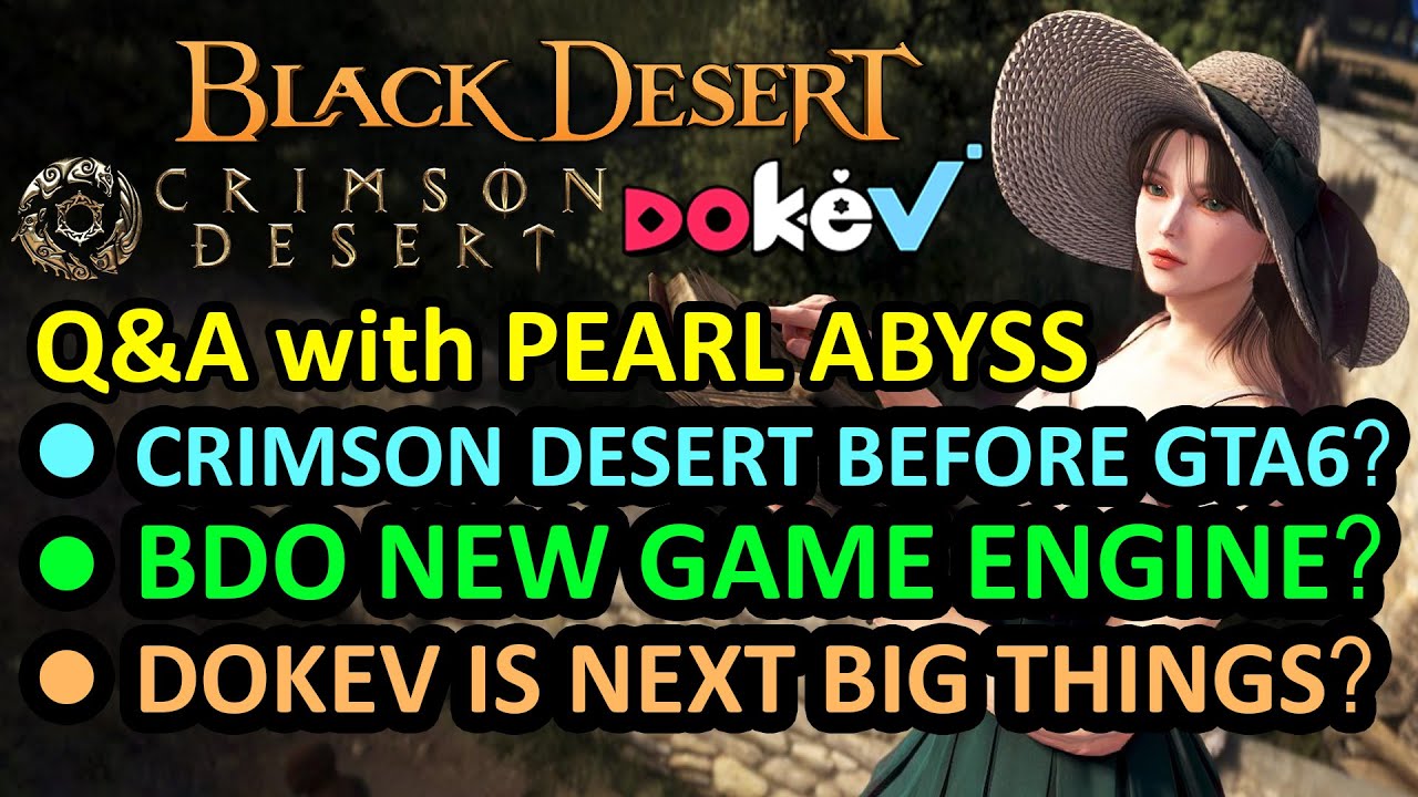 UPDATE NEWS Crimson Desert, BDO, DokeV from Summary Q&A on Pearl Abyss 16th Shareholder Meeting 2025