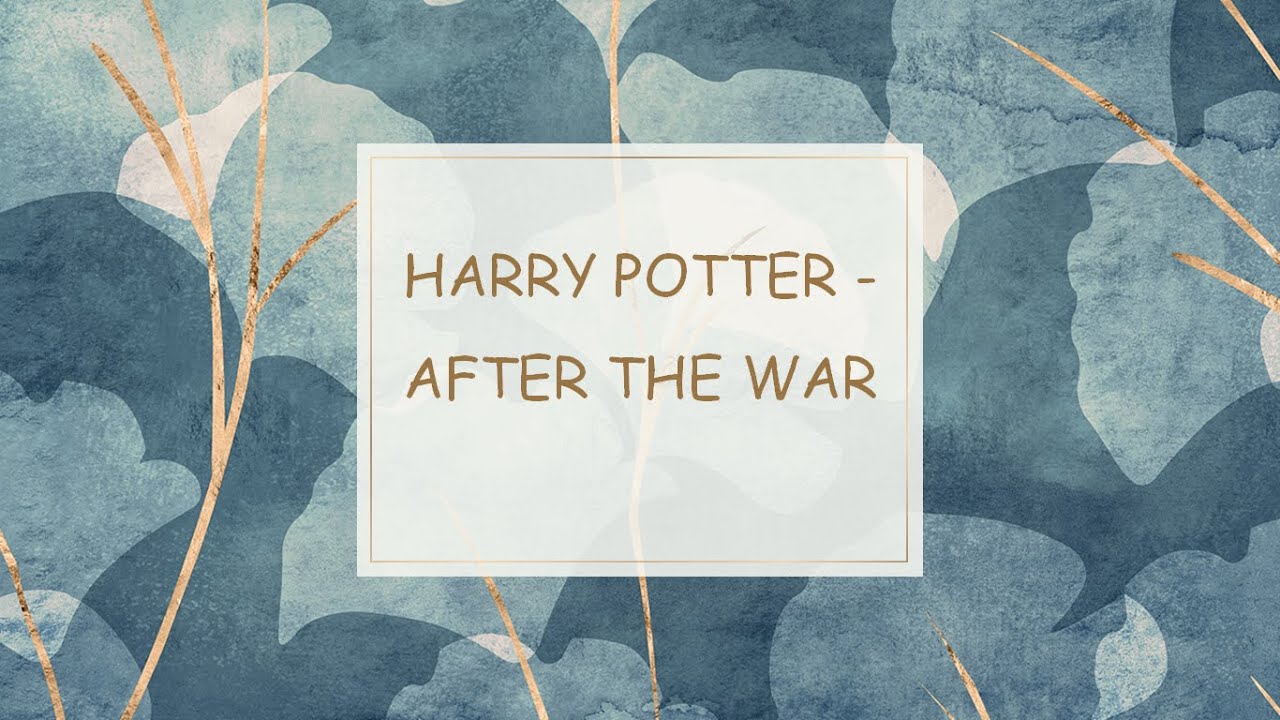 HARRY POTTER AFTER THE WAR | PART 1 | YOU ARE MORE THAN A TEACHER TO ME MRS MCGONAGALL
