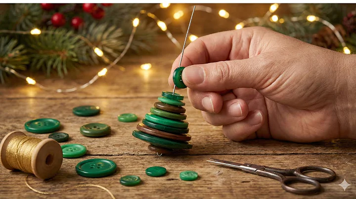 Don't Throw Away Old Buttons! 😱 (Genius Christmas Idea)