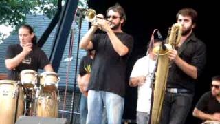 Budos Band &quot;Budos Rising&quot; live @ Central Park Summerstage NYC 7-24-09