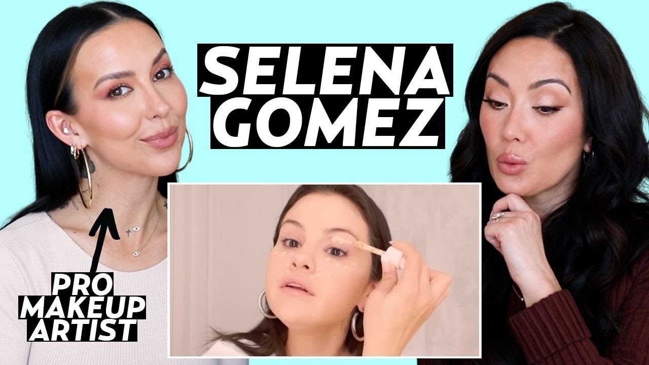 Selena Gomez's Rare Beauty Routine! Reacting with Pro Makeup Artist 