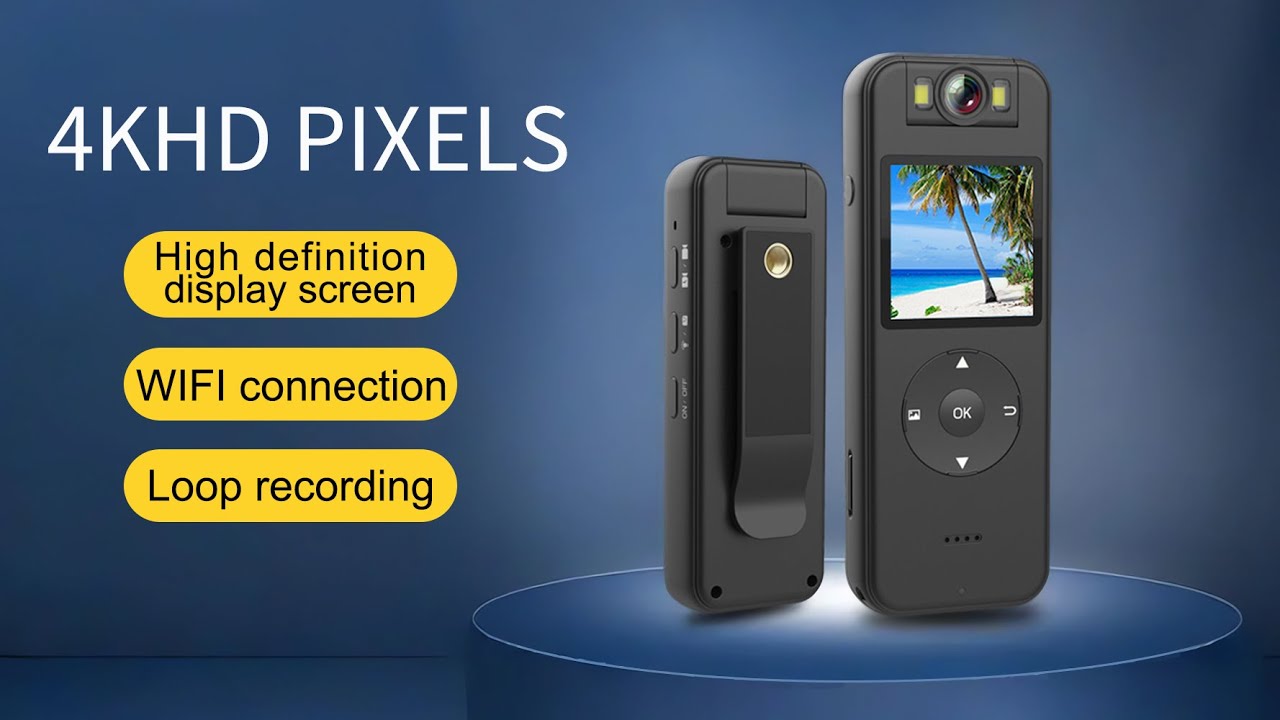 Body Camera HD1080P Wireless IP Security Action Sport Outdoor Video ...