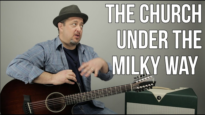 Under the Milky Way Guitar version - Guitar performance video thumbnail