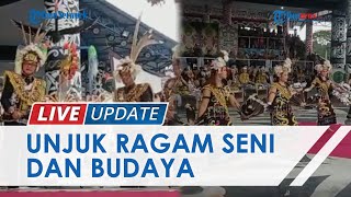 Meriahnya Festival Seni dan Budaya Malinau, Masyarakat Adat Dayak Kenyah unjuk Kebolehan Menari
