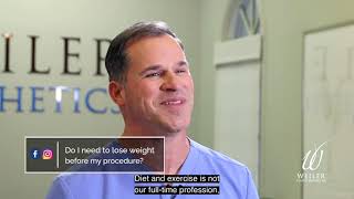 Social Media Q&A: Do I Need to Lose Weight Before My Plastic Surgery Procedure?