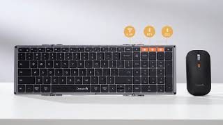 ProtoArc XKM01 Foldable Keyboard Combo: Perfect Travel Companion?c