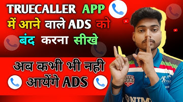 Truecaller video ads disable | Truecaller Call Ads Off | Truecaller Ads Remove