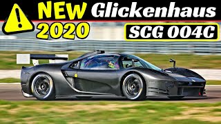 New 2020 Scuderia Cameron Glickenhaus Scg 004C Race Car - First Test Shakedown On Track - V8 Sound