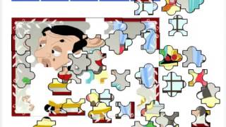 animated mr bean cartoon children dinner game puzzle 48 screenshot 4