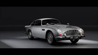 Aston Martin DB5 in Blender Eevee