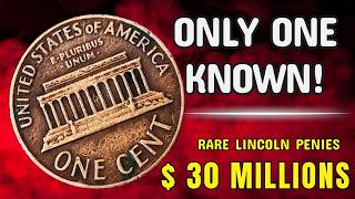 Top 5 Most Rare And Valuable Lincoln Cents That Are Worth Big Money! Look For These Coins!