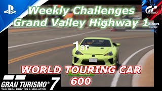Gran Turismo 7 World Touring Car 600 Gt7 World Touring Car 600 Gt7 Weekly Challenges