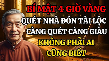 4 Giờ Vàng Quét Nhà Đón Tài Lộc, Càng Quét Càng Già – Bí Mật Giàu Có Ít Ai Biết! #loiphatday