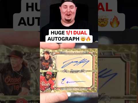 HUGE 1/1 DUAL AUTOGRAPH PULL!! 🤯 IS THIS THE BEST CARD IN THE WHOLE SET?!? 🔥