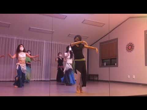 in Renata Bellydance school,July 2020.레나타 벨리댄스 고급반 수업 영상.