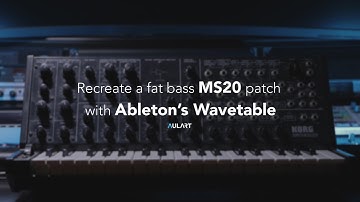 Korg MS20: How to recreate MS20 patch with Ableton 10 Wavetable.