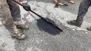 Asphalt Pothole Repair - Overlay / Lapping Patch