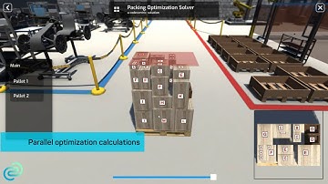 Pallet stacking optimization solver