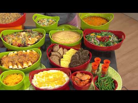 Rachael Ray Bubble & Brown 11-Piece Bakeware Set with Jill Bauer