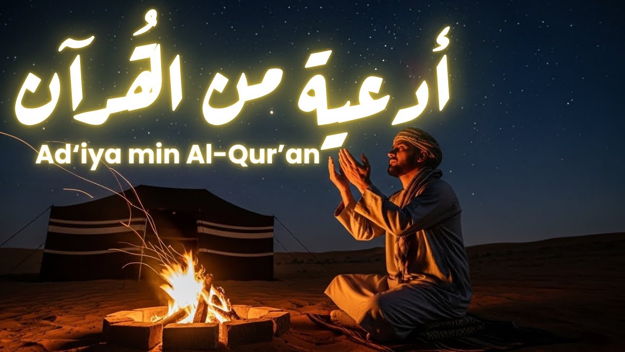 🕊️ أدعية من القرآن – لطمأنينة القلب والسكينة | Ad‘iya min Al-Qur’an