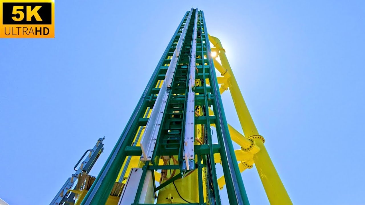 Wicked POV 5K AMERICA’S ONLY VERTICAL LAUNCH COASTER! Lagoon, UT