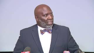 Family of football player killed in Atlanta elevator accident holds press conference