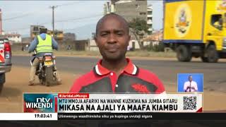 Watu 5 wafariki kwenye visa viwili, 4 katika ajali barabarani na 1 kwenye mporomoko huko Kiambu